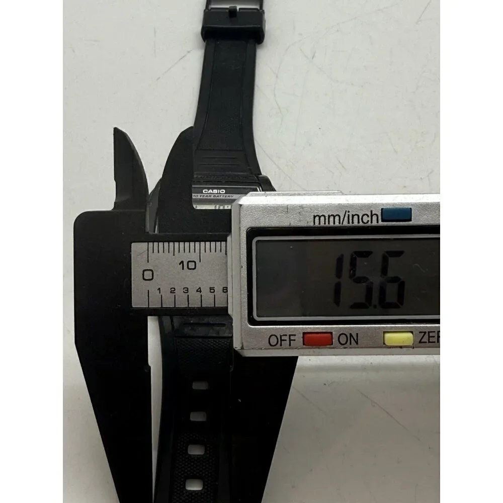 Casio Illuminator 2879 W-201 Digital Alarm Chronograph Dual Time Calendar Watch